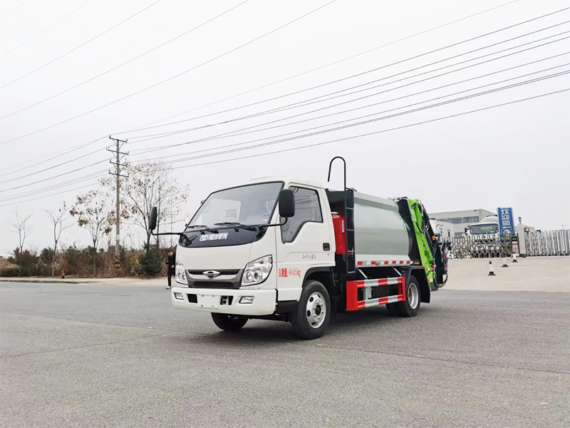 4方藍牌壓縮垃圾車